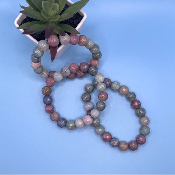 Ceramic Multi Color Beaded Bracelet - Picture 4 of 4